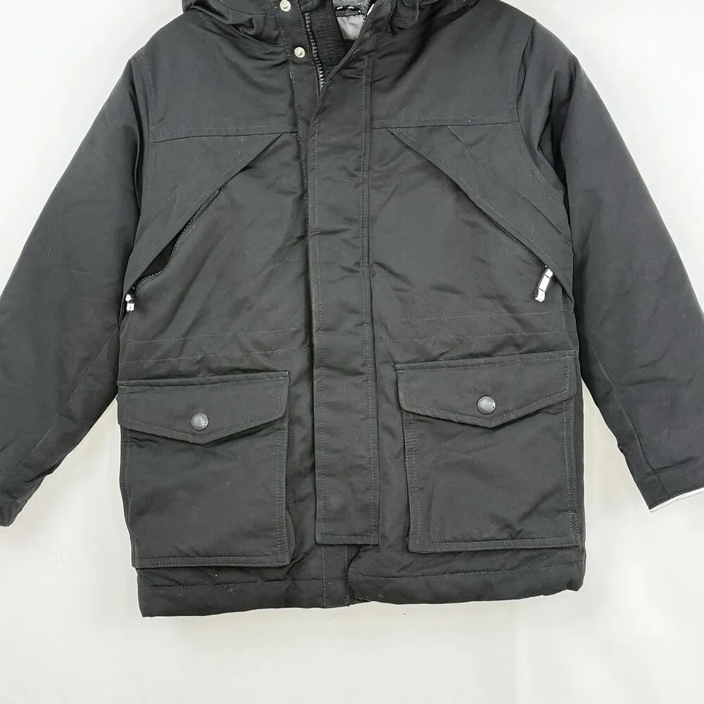 Gap Kids Boys Cold Control Ultra Max Parka Jacket Size Small (6-7) Black